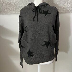 NWT Star Light Knit Hoodie - Size Large - Olivaceous